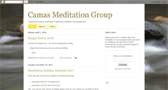 Desktop Screenshot of camasmeditation.com